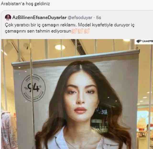 melisa asli pamuk un ic camasiri reklami olay oldu 1